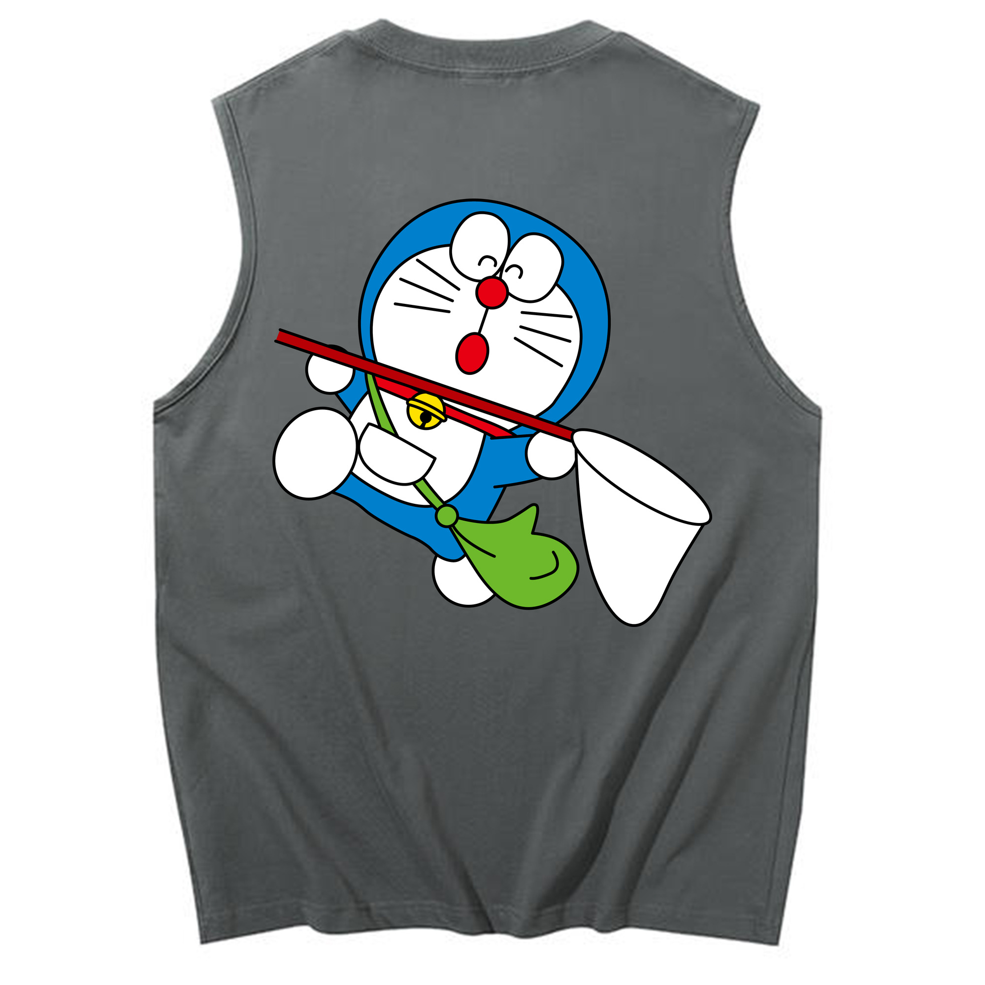 （画像用） ドラえもん Doraemon コットン100％タンクトップ（背面プリント）